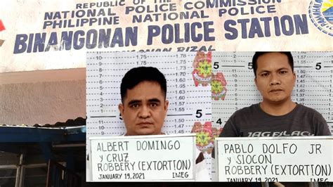 Binangonan PNP probed for extortion .